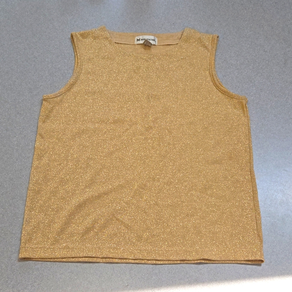 Gold Bob Mackie top